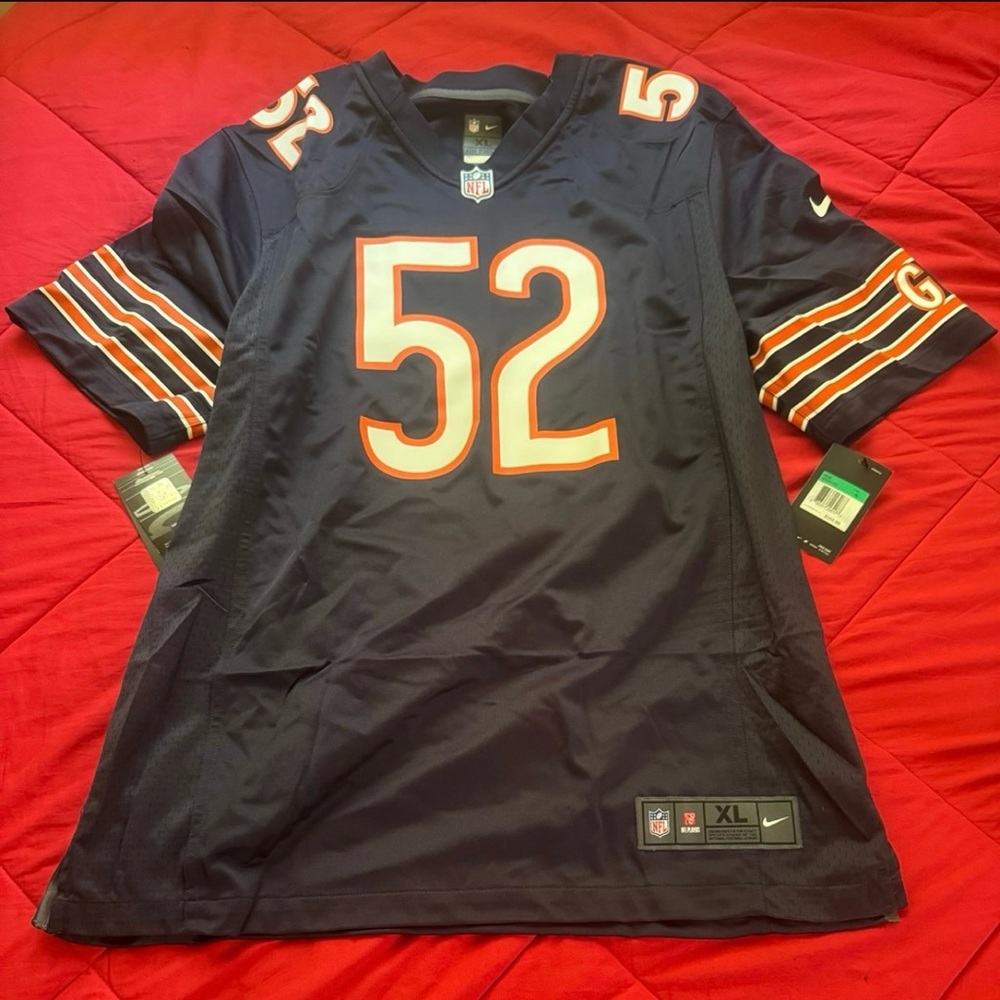 Chicago Bears Mack #52 Jersey Nike
On Field NFL Men's size XL